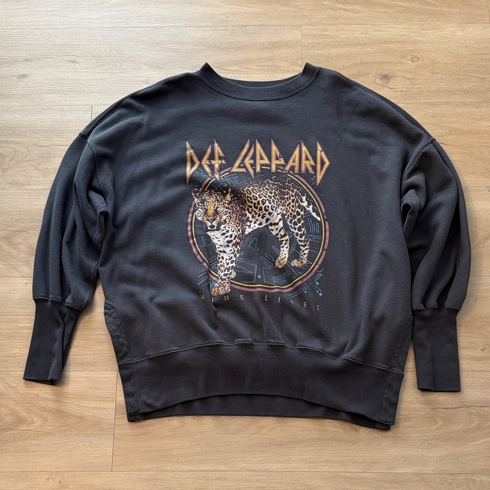 Abercrombie Def Leppard Crewneck Sweatshirt